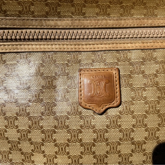 Celine Brown Monogram clutch Bag - Picture 3 of 7
